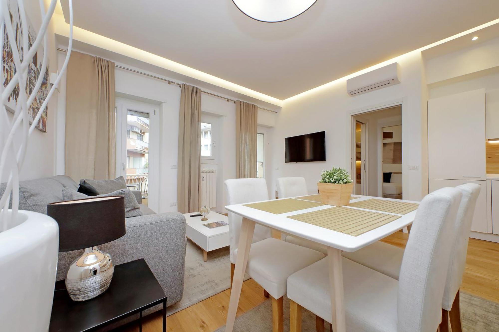 Appartamento Cozy 1-bedroom Flat With Balcony, Steps To Vatican Roma